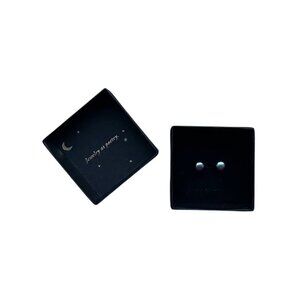 Black Pearl Studs (pair) by Catbird